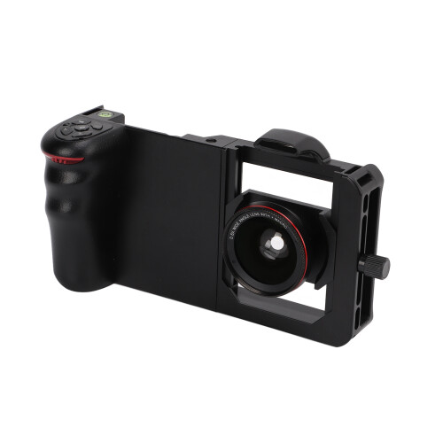 Phone Video Rig Handheld Smartphone Stabilizer Universal 2 in 1 Lens 2