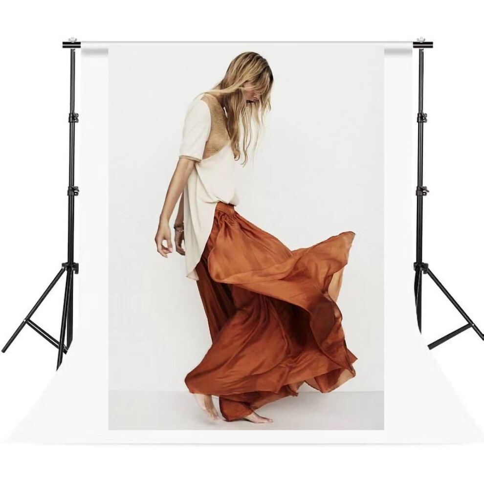 (2X1.5m/2.19X1.64yd Without Backdrop) Adjustable Iron Pipe 2X1.5m Photography Stand No Backdrop 643505007442