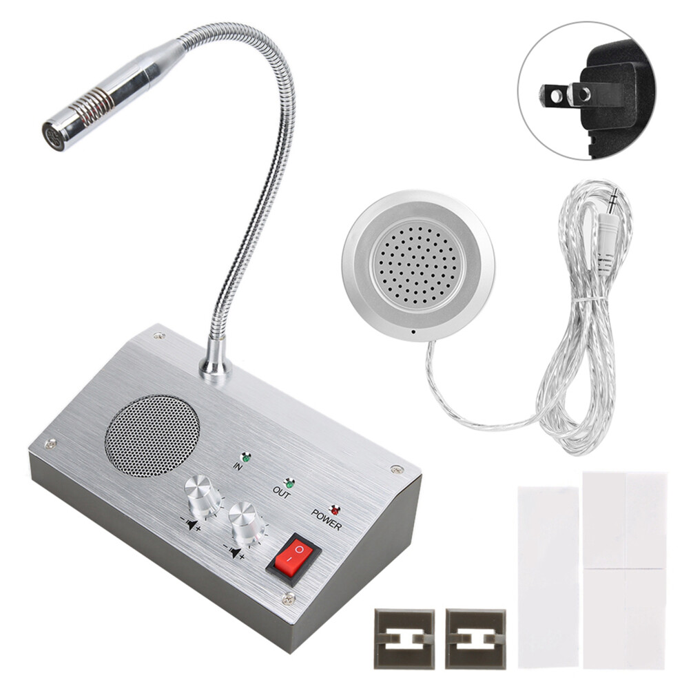 Noisefree Dualway Bank Office Window Counter Intercom Walkie Talkie 604725163196