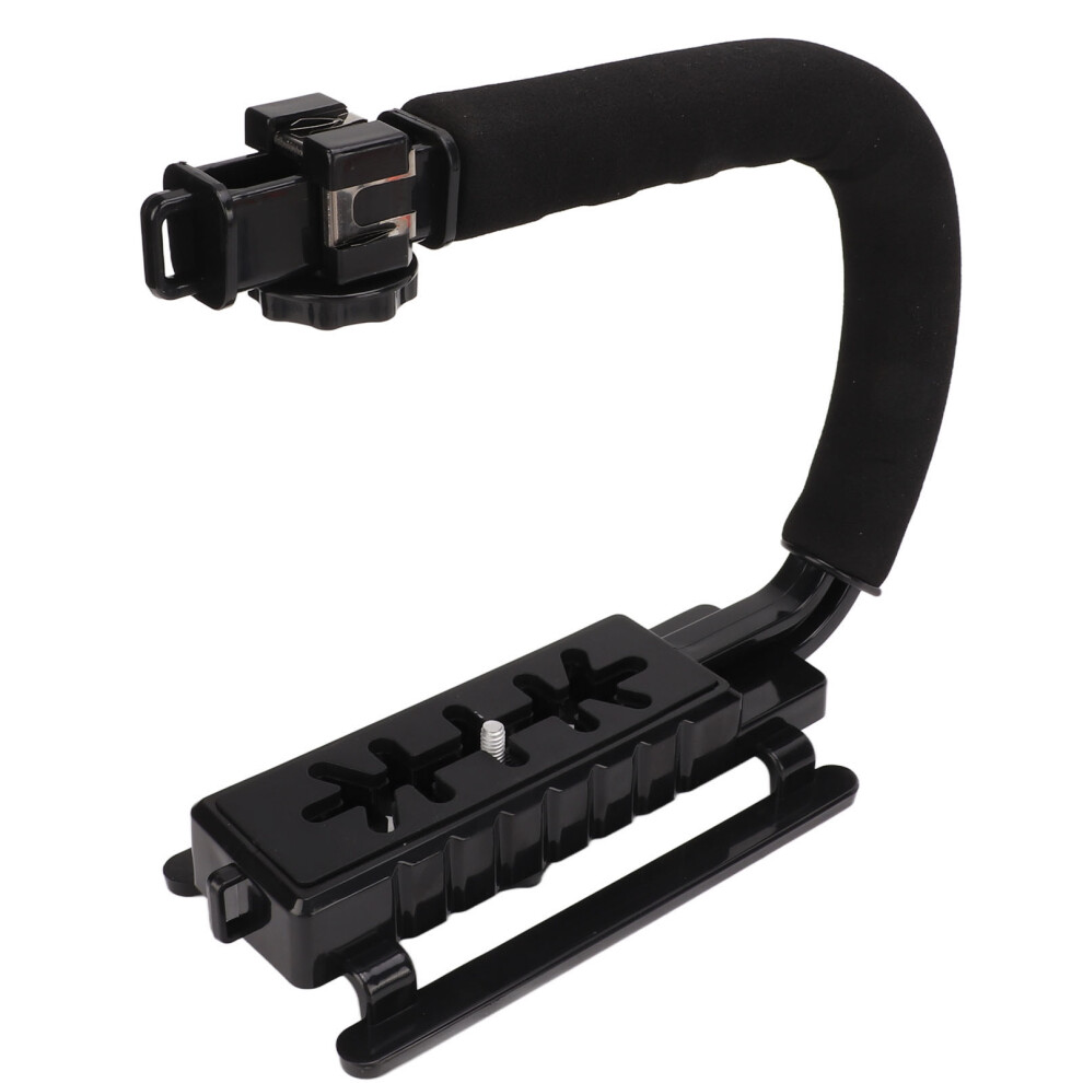 Puluz U Shape Video Stabilizing Handle Grip Abs Sponge Handheld Black 643505007749