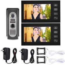 7 inch LCD Wired Video Doorbell Night Vision Smart Kit USPlug