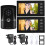 7" LCD Door Video Phone Wired Intercom Kit 1V2 806FG12 1