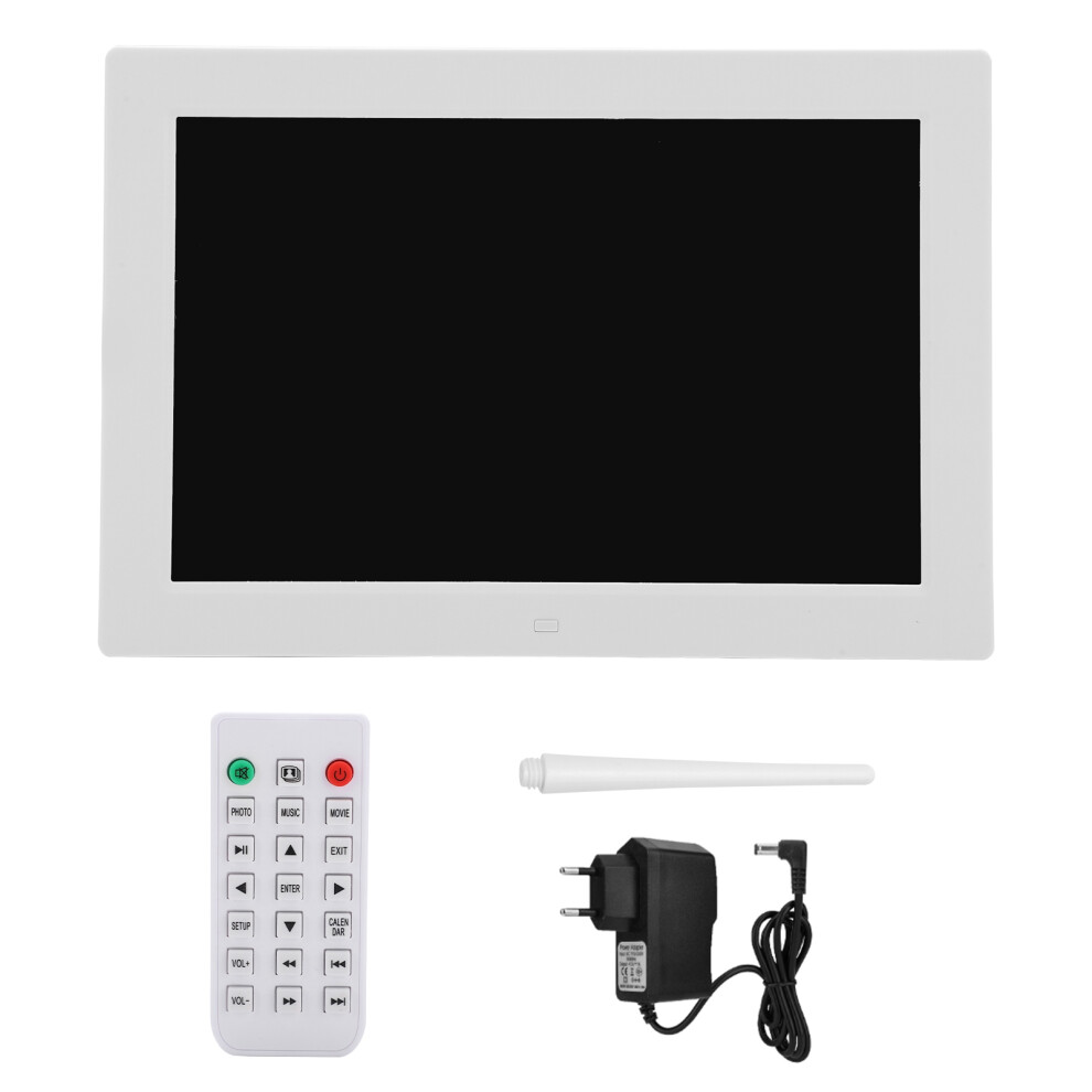 (Eu) 12 Inch Digital Picture Frame Hd 1280X800 Mp3/Mp4/Picture Playback 643505139129