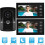 7" LCD Door Video Phone Wired Intercom Kit 1V2 806FG12 5