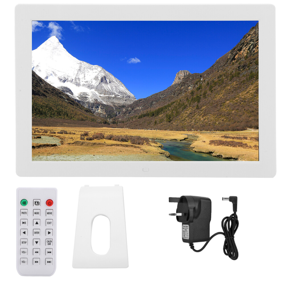 (Uk) 15.4In Hd Digital Photo Frame 1280X800 Support Mp3/Mp4/Image 643505139464