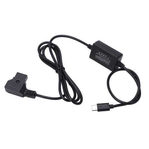 Type C to D Tap Charging Cable for V Mount Battery