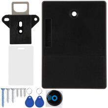 Battery RFID Cabinet Drawer Digital Lock No Hole