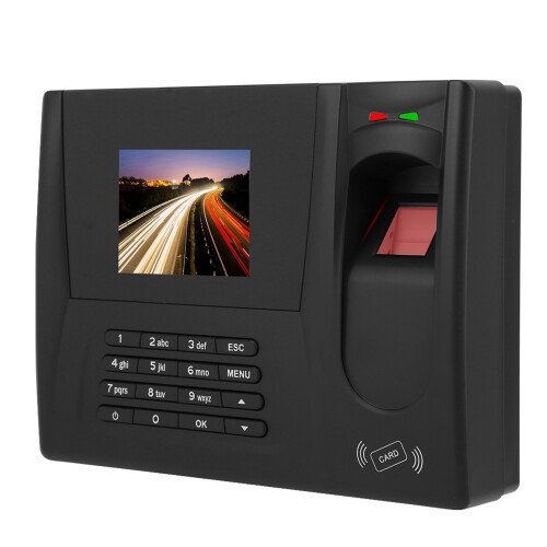 ZDC20 2.8in TFT TCP/IP Fingerprint Card Reader Attendance Machine 2