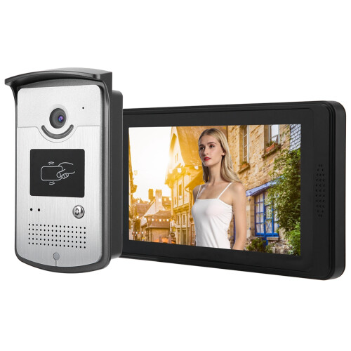 7in Wired Wifi HD Door Bell Phone Intercom System 2