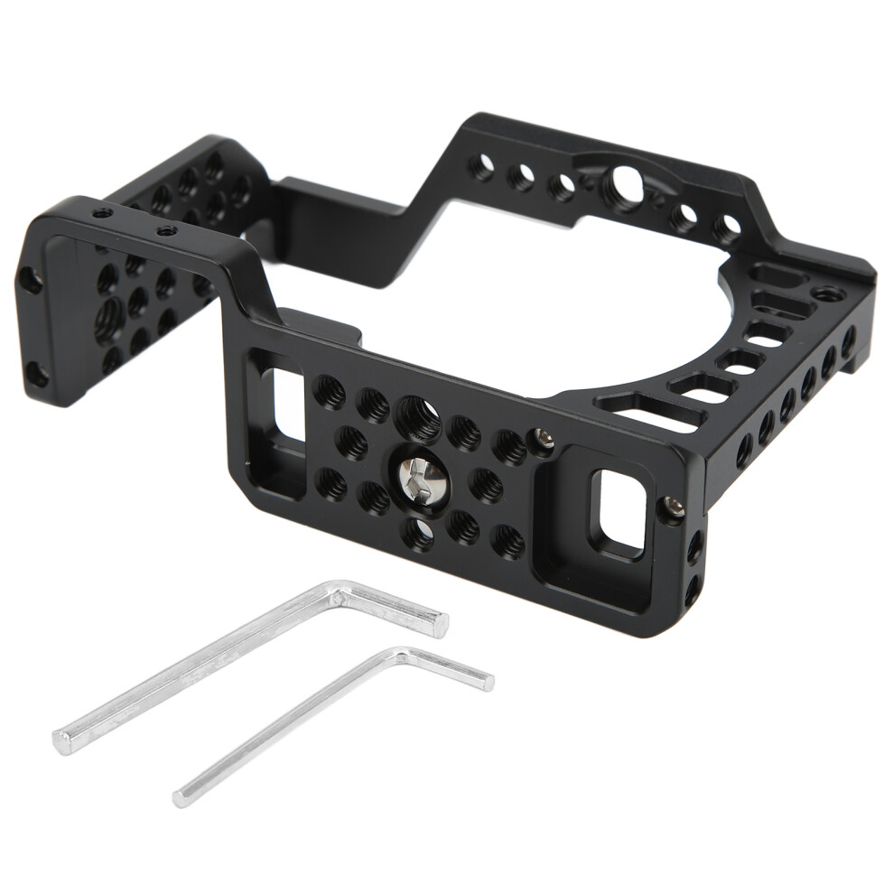 Aluminum Alloy Camera Cage Rig With Cold Shoe For Sony A6000 A6100 643505012231