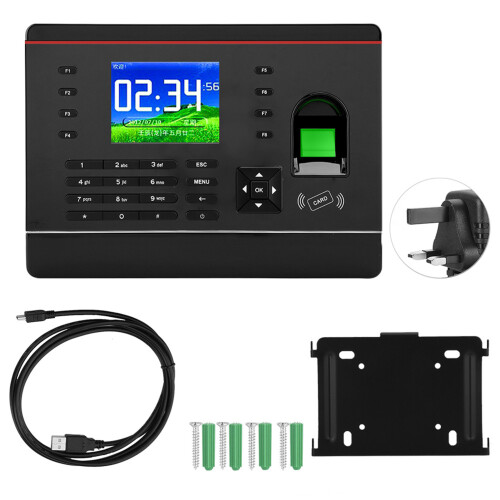 A C061 2.8in TFT TCP/IP Fingerprint Card Reader Attendance Machine