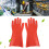 12KV High Voltage Rubber Insulated Waterproof Gloves 4
