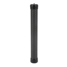 25cm Camera Stabilizer Extension Pole Aluminum Carbon Fiber 33mm 1/4in
