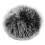 (Black White) Artificial Fur Lavalier Mic Windscreen Lapel Clip On Black White 1