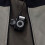 (Black) Hip Hop Flash Camera Pendant Necklace Black 2
