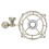 (Champagne Silver) Microphone Shock Mount Clip Anti Vibration Holder for Streaming 3