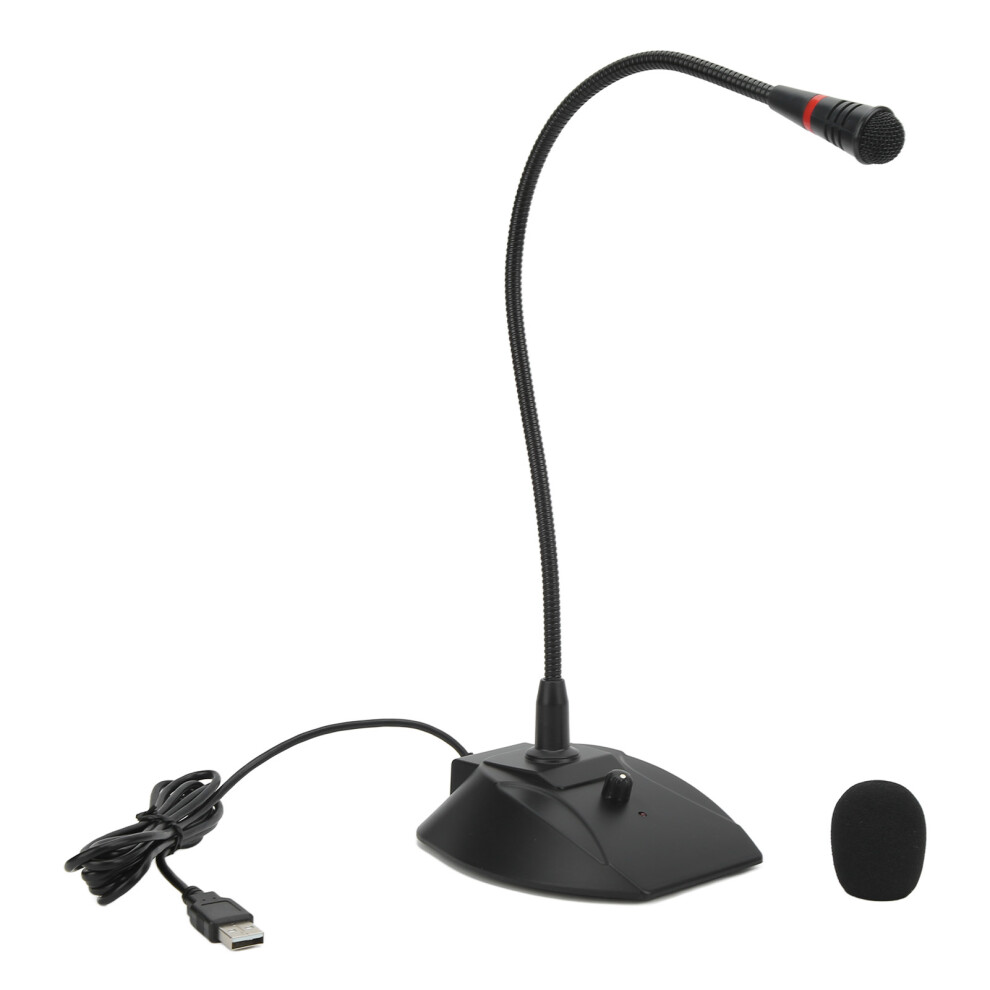 Usb Wired Gooseneck Condenser Microphone For Computer 643505130379
