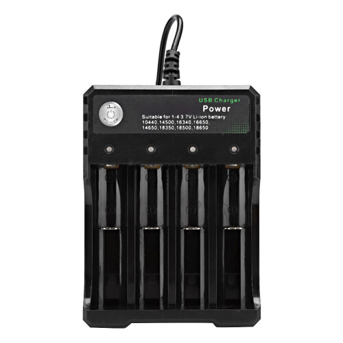 4-fach USB-Smart-Ladegerät für 18650-Akku 2