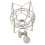 (Champagne Silver) Microphone Shock Mount Clip Anti Vibration Holder for Streaming 2