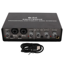 USB Live Sound Card Digital Mixing External for Live Stream OS X iOS