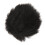 (Black) Artificial Fur Lavalier Mic Windscreen Lapel Clip On Black White 3