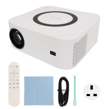 (UK Plug) Bluetooth 1080P WiFi Projector 2.4G/5G Phone Cast EU Plug
