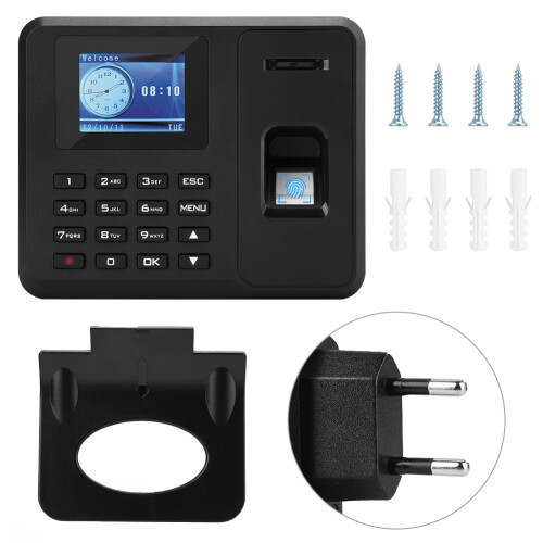 2.4in TFT LCD Fingerprint Time Recorder TM1800