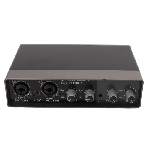 Live Sound Card Q22 Digital Mixing USB External Recording 2