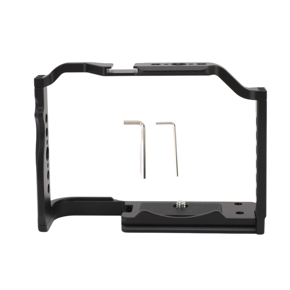 Camera Cage Video Rig Aluminium 1/4In 3/8In Screw Cold Shoe 643505000658