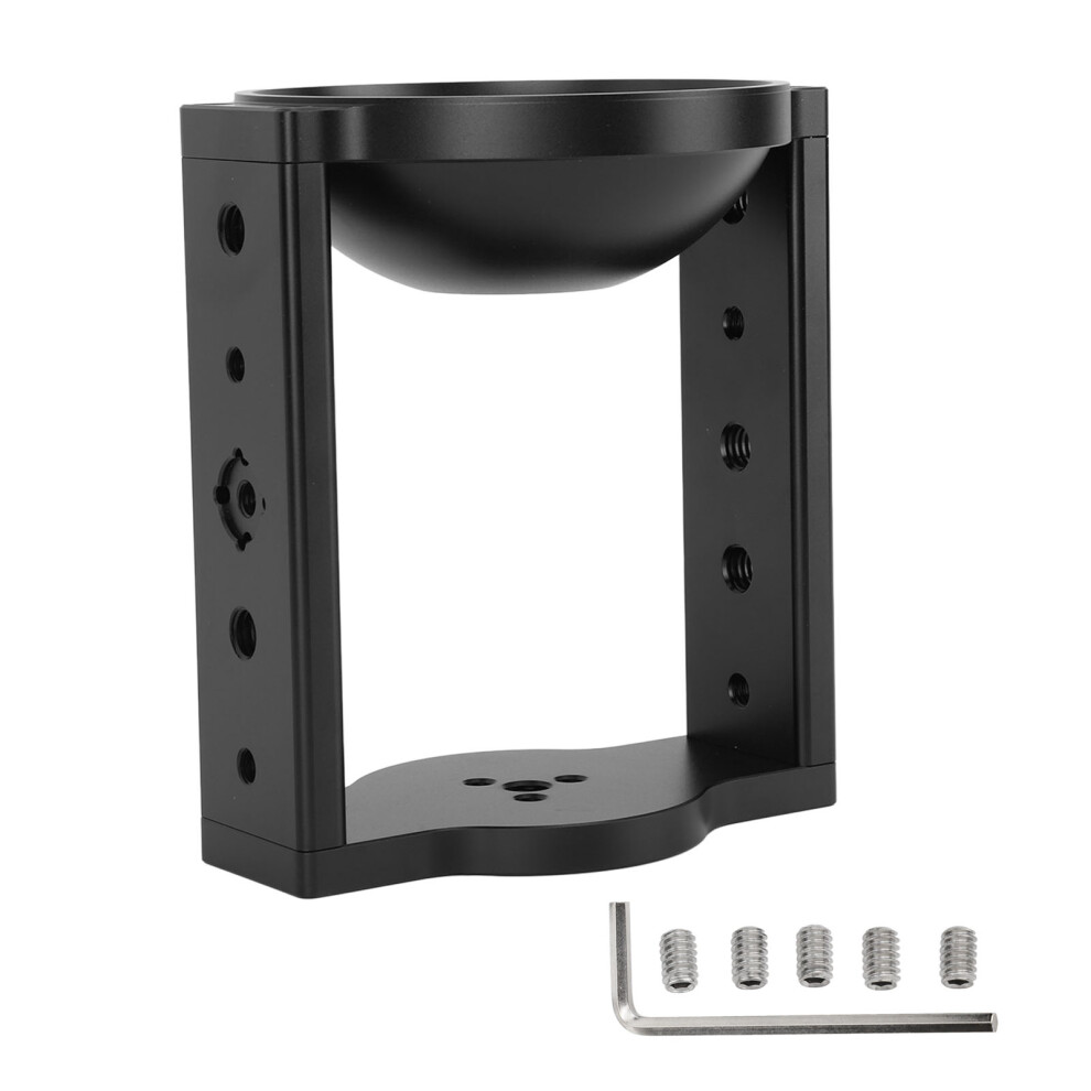 100Mm Tripod Head Bowl Riser 1/4In 3/8In Aluminum Alloy 643505000863