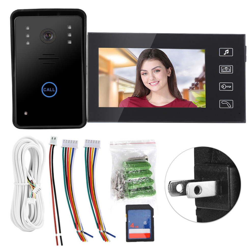 7In Tft Video Camera Doorbell Security Intercom System 604725161710