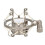 (Silver) Metal Mic Shock Mount Anti Vibration Silver 1