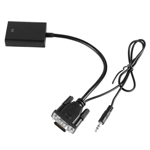 VGA-zu-HDMI-Konverter-1080P-Video-Audio-Adapter 1