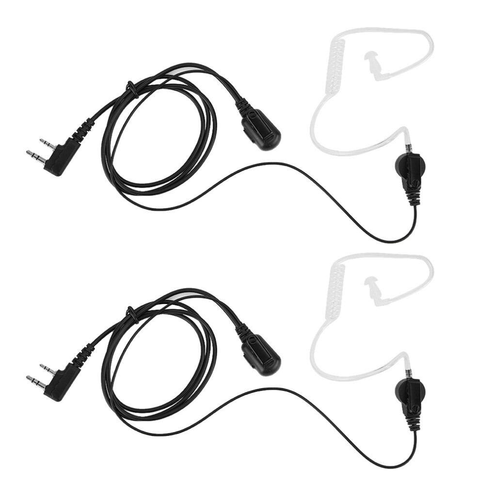 Concealed Acoustic Tube Earpiece Headset With For Kenwood Light 604725162236