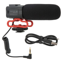 CM550 Camera Mic Noise Reduction Rechargeable Interview Live