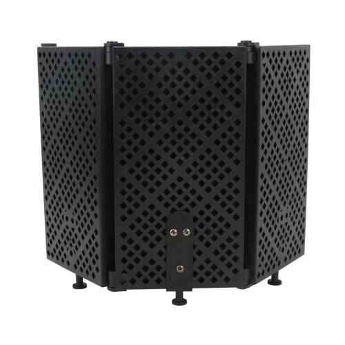Foldable Mic Isolation Shield Sound Absorbing Wind Screen 2