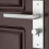 European Style Indoor Door Handle Lockset Mechanical Security 5