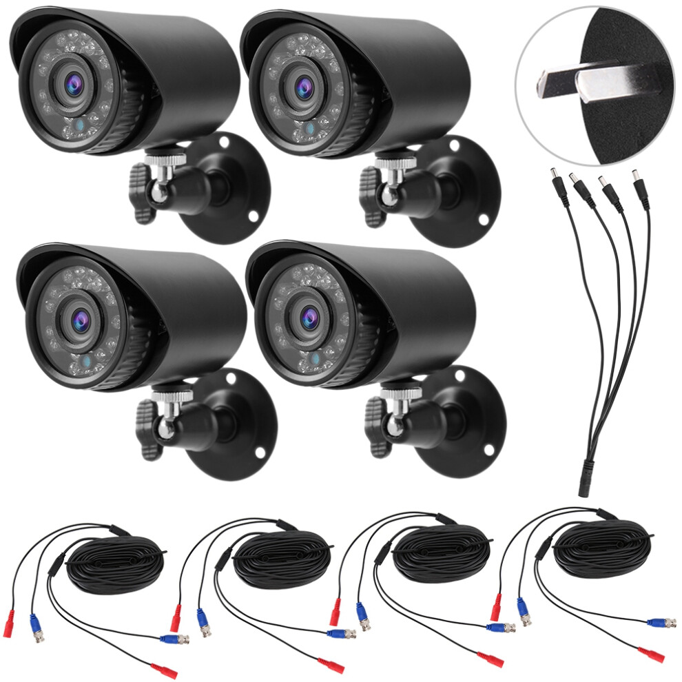 4-In-1 Ahd/Tvi/Cvi/Cvbs 4Mp Hd Security Camera Outdoor Indoor 604725164261