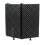 Foldable Mic Isolation Shield Sound Absorbing Wind Screen 4