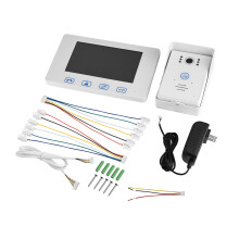 7in Wired Video Door Phone HD 1.3MP 150 Monitor Touch Screen
