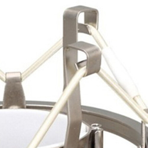 (Silver) Metal Mic Shock Mount Anti Vibration Silver 2