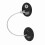 Baby Safety Window Refrigerator Door Lock Cable Black 5