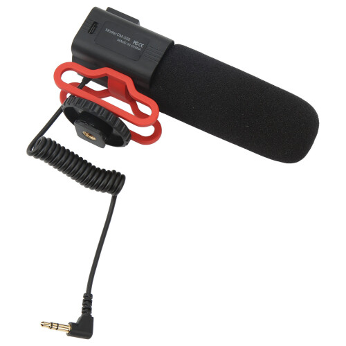 CM550 Camera Mic Noise Reduction Rechargeable Interview Live 2
