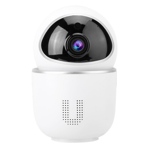 Wireless Mini PTZ 1080P HD WiFi Security IP IR Camera White 1