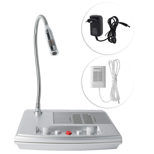 High Power Dual Way Office Speaker Intercom Window Counter