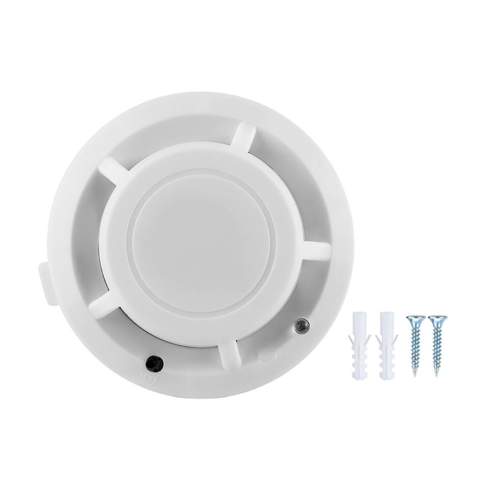 9V Photoelectric Smoke Detector Home Fire Alarm 604725162328