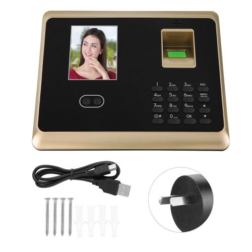 2,8" HD Fingerabdruck-Zeituhr