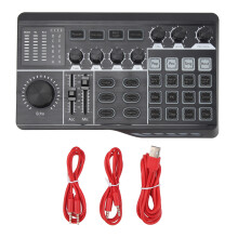 Professional Sound Mixer 1200mAh Micro USB Studio Streaming Mixer