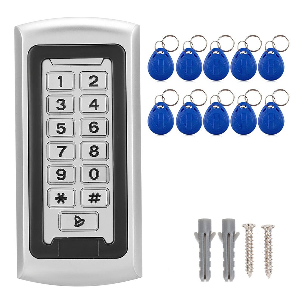 125Khz Rfid Outdoor Access Control Keypad Ip68 2000 Users 604725103451