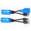 2x Splitter RJ45 POE Adapter Kabel-Kit 1